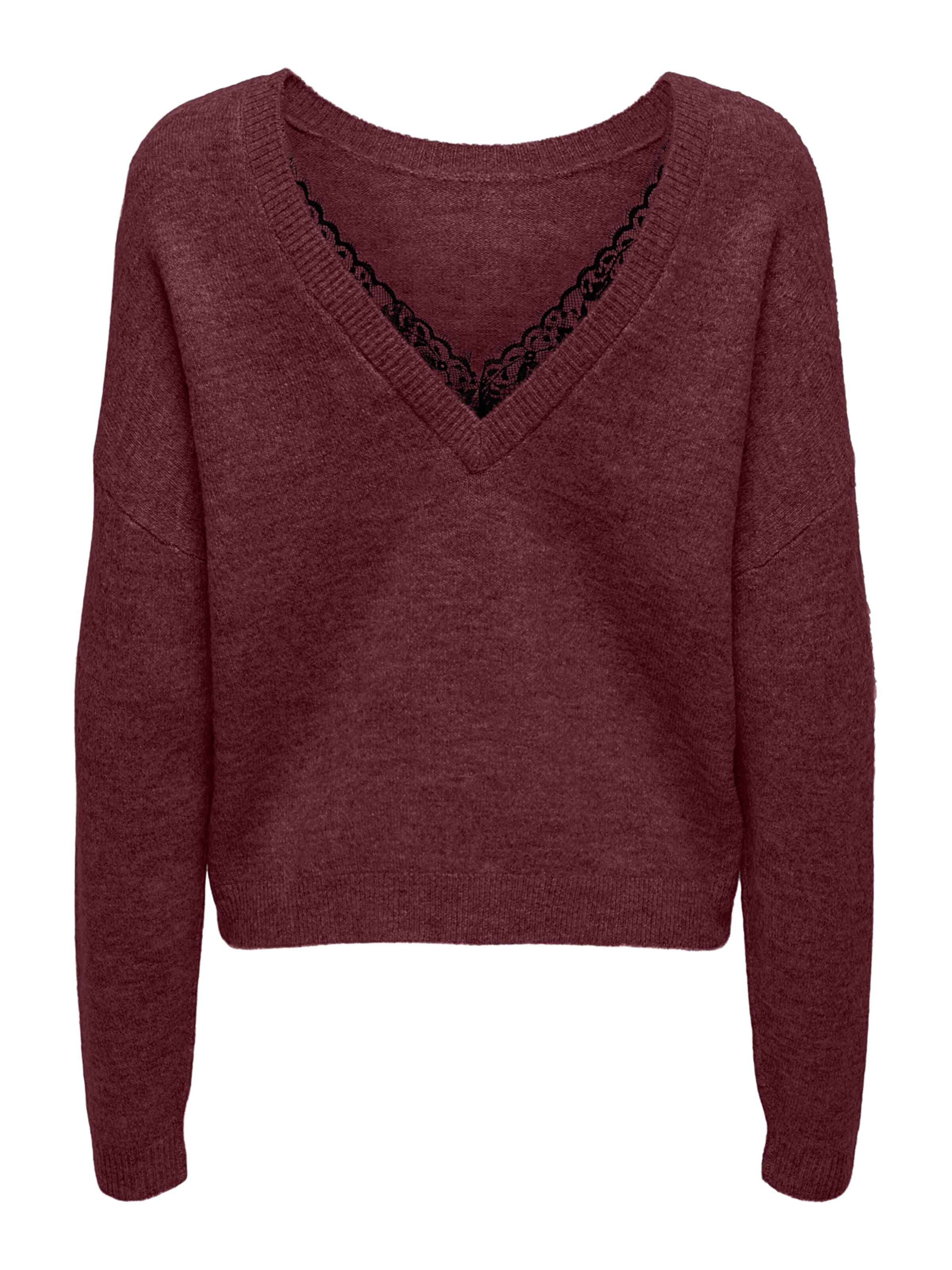 ONLY Pullover 'ONLMANIFESTA' i rød: forside
