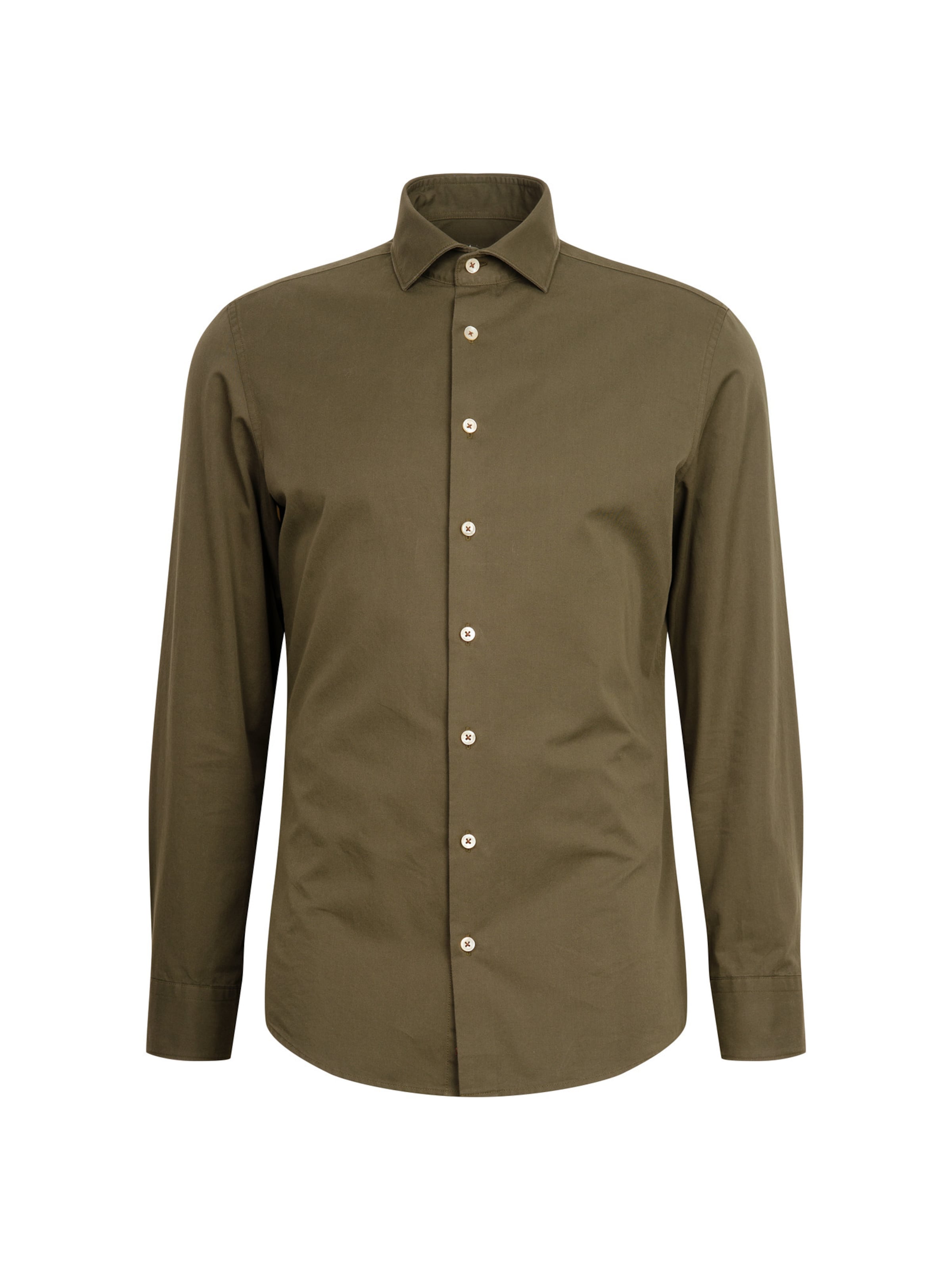 SEIDENSTICKER Hemd in Grün: Vorderseite