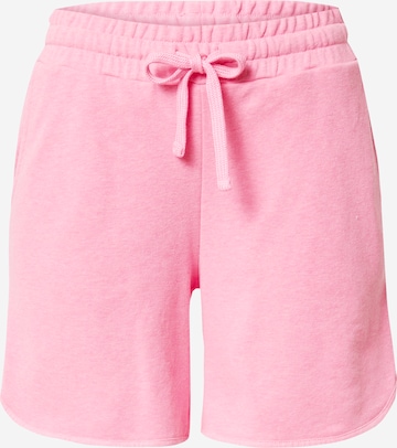 Soccx Regular Broek in Roze: voorkant