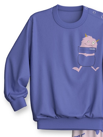 CALIDA Pajamas 'Toddlers Monsters' in Blue