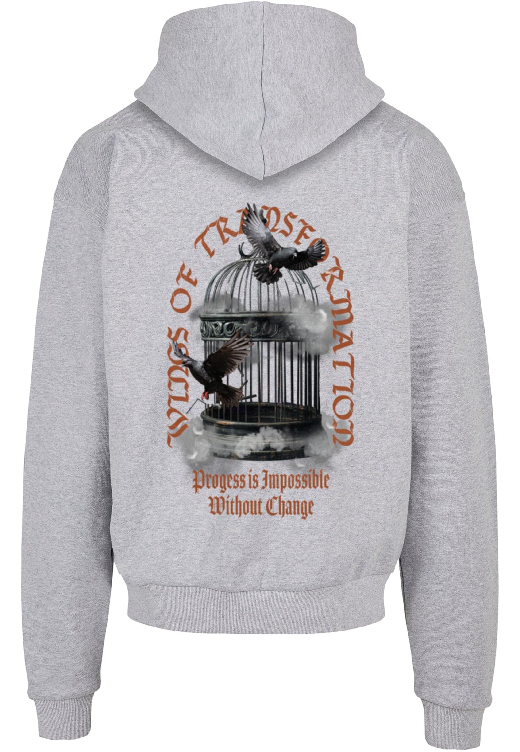 MJ Gonzales Sweatshirt 'Liberation Doves' in Grey