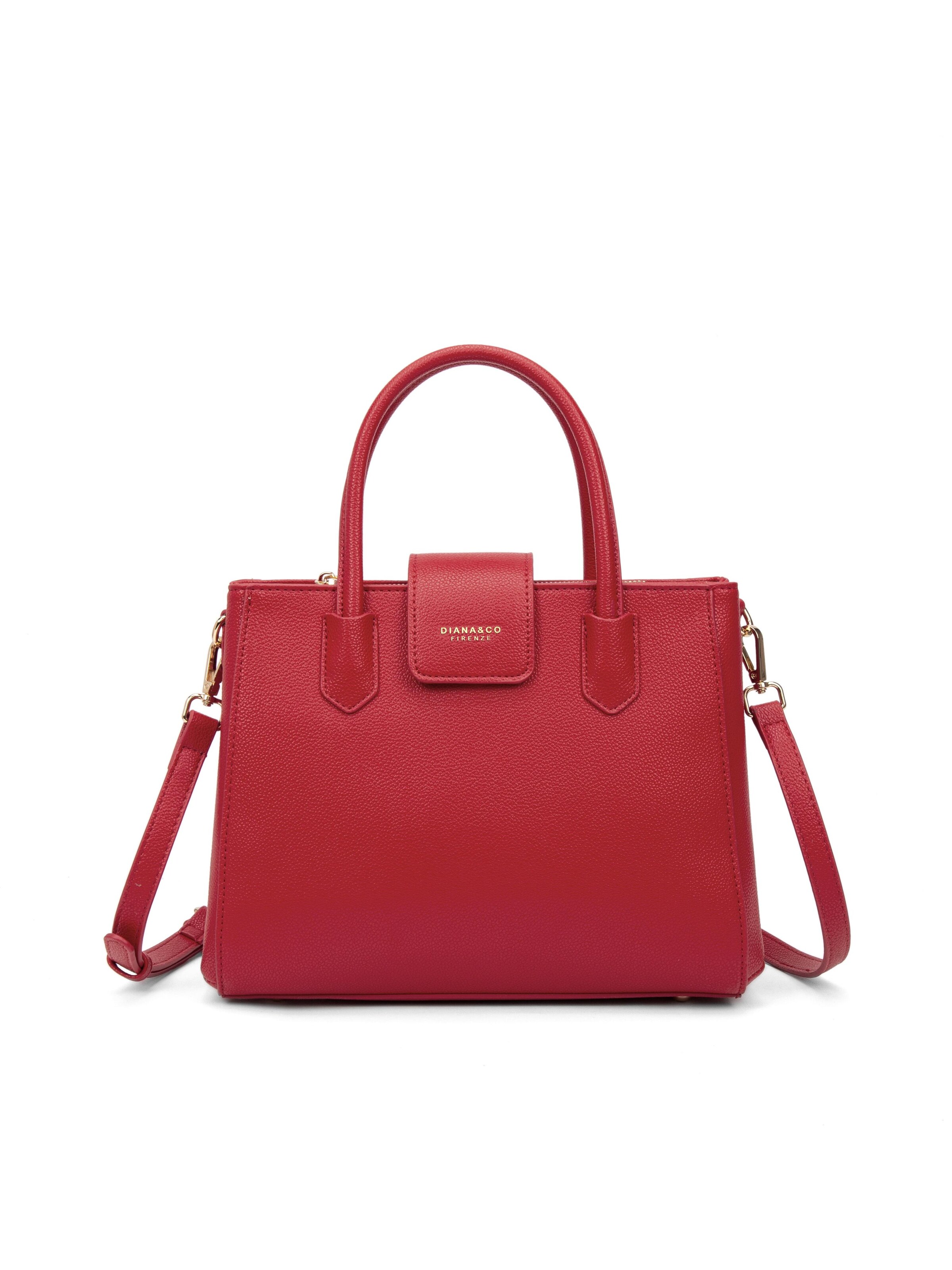 Borsa a mano di Diana&Co. in rosso: frontale