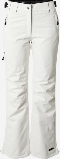 Pantaloni sport 'CURLEW' ICEPEAK pe negru / alb, Vizualizare produs