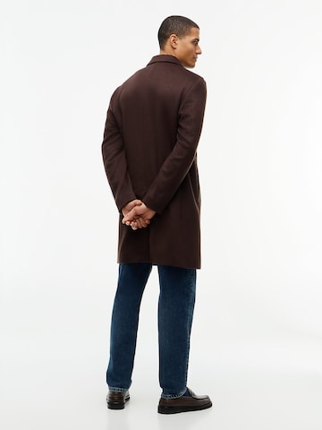 TOMMY HILFIGER Between-seasons coat 'New York' in Brown