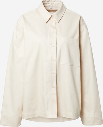 A LOT LESS Between-Season Jacket 'Lana' in White: front