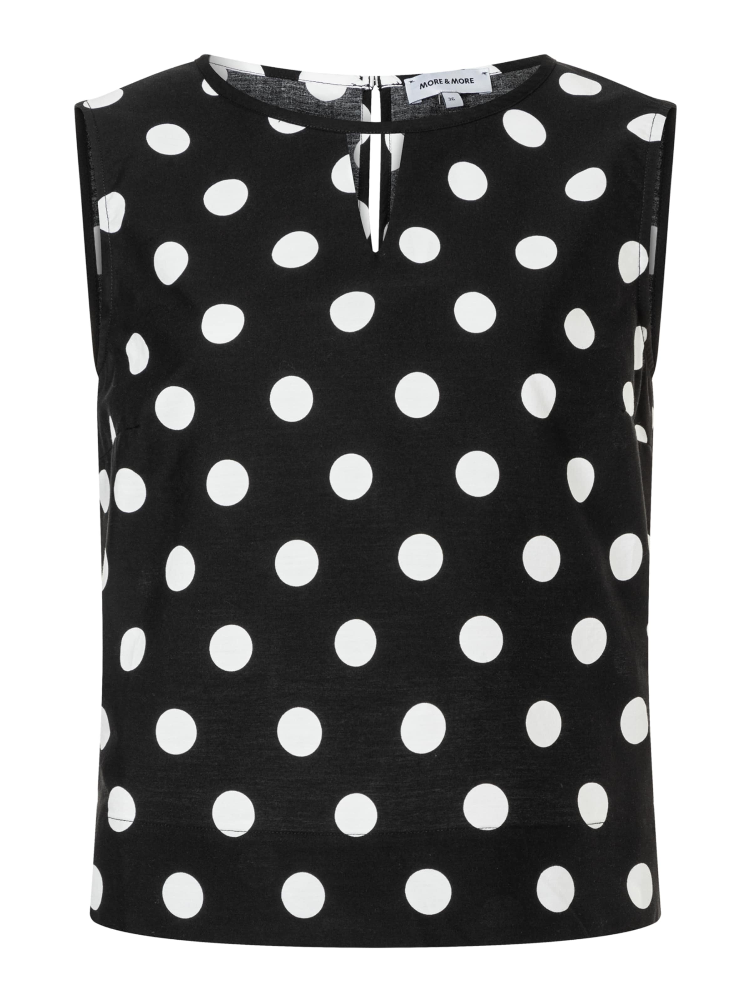 MORE & MORE Blouse in XS in Black / White, Item view