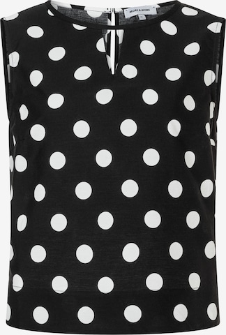 MORE & MORE Blouse in Black: front