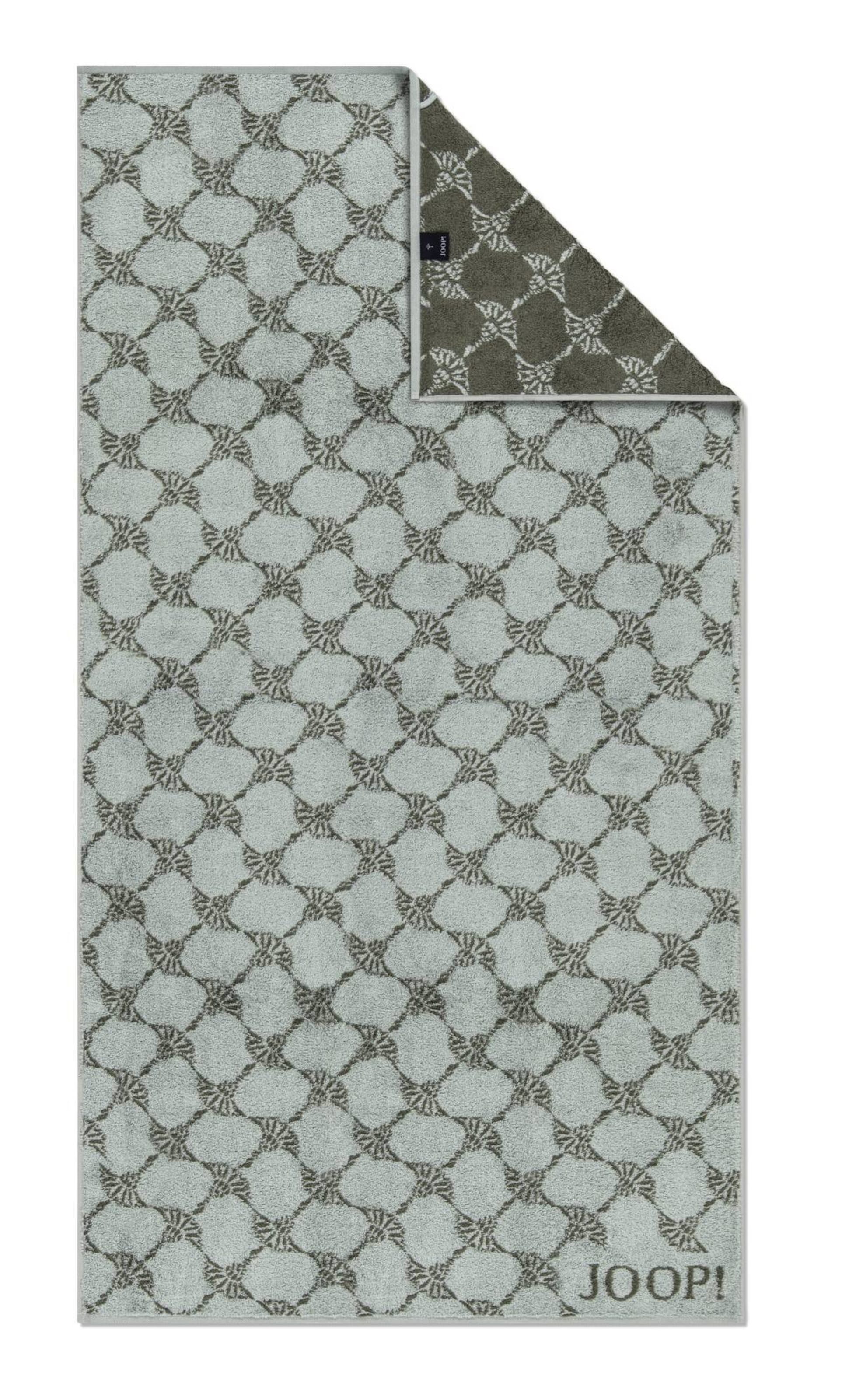 JOOP! Duschtuch in pastellgrün / dunkelgrün, Produktansicht