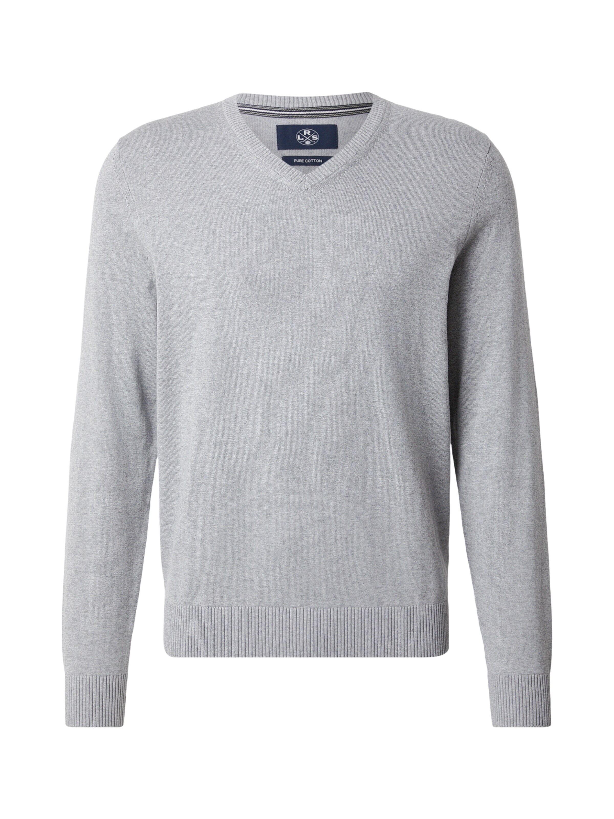 Pull-over LERROS en gris : devant