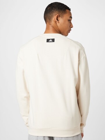 ADIDAS PERFORMANCE Athletic Sweatshirt in Beige