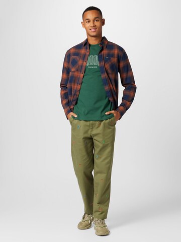 Woodbird Shirt 'Rics' in Green