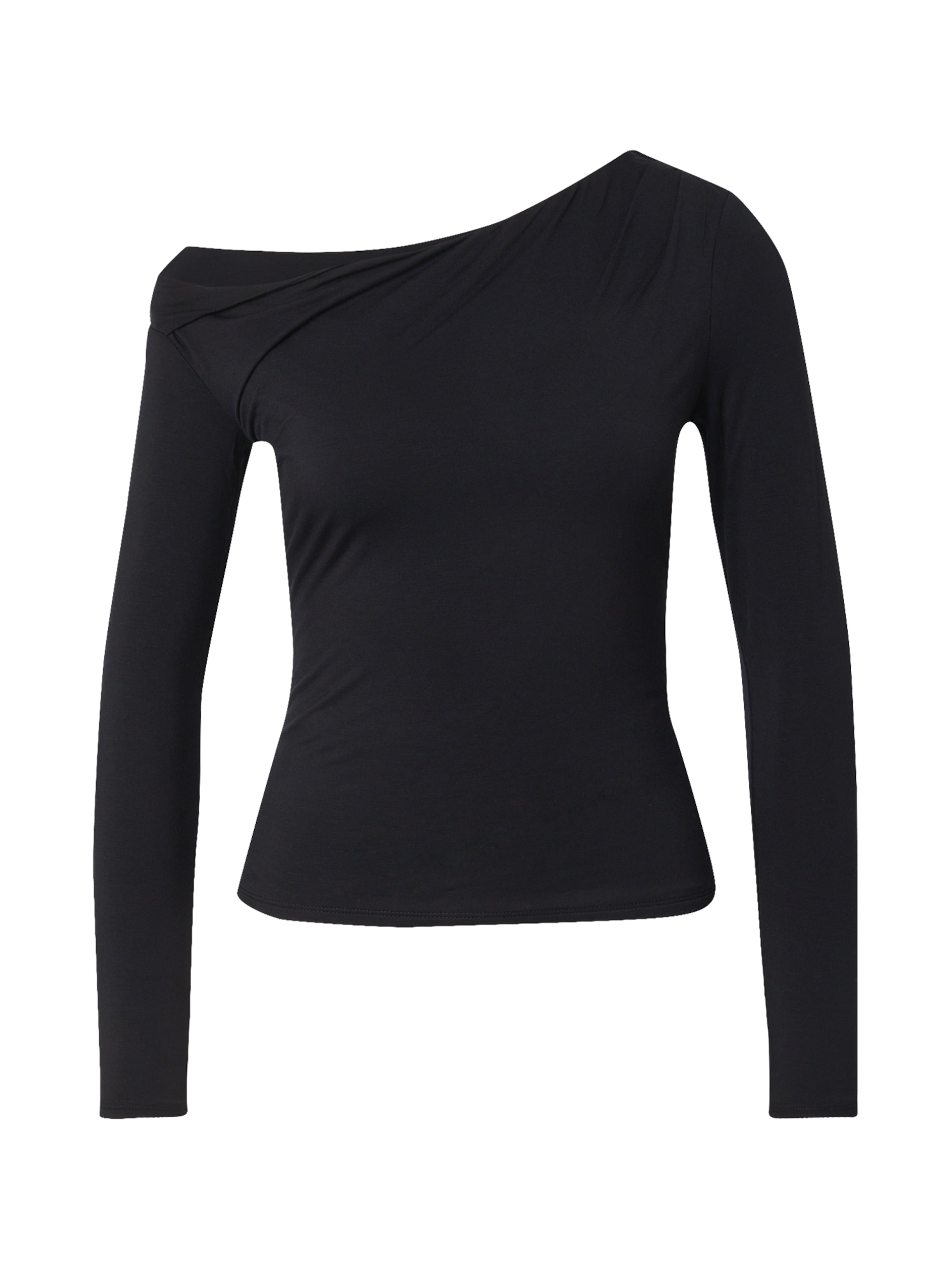 melns GUESS T-Krekls 'JULIANNA': no priekšpuses