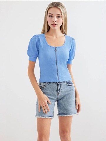 Bigdart Bluse in Blau