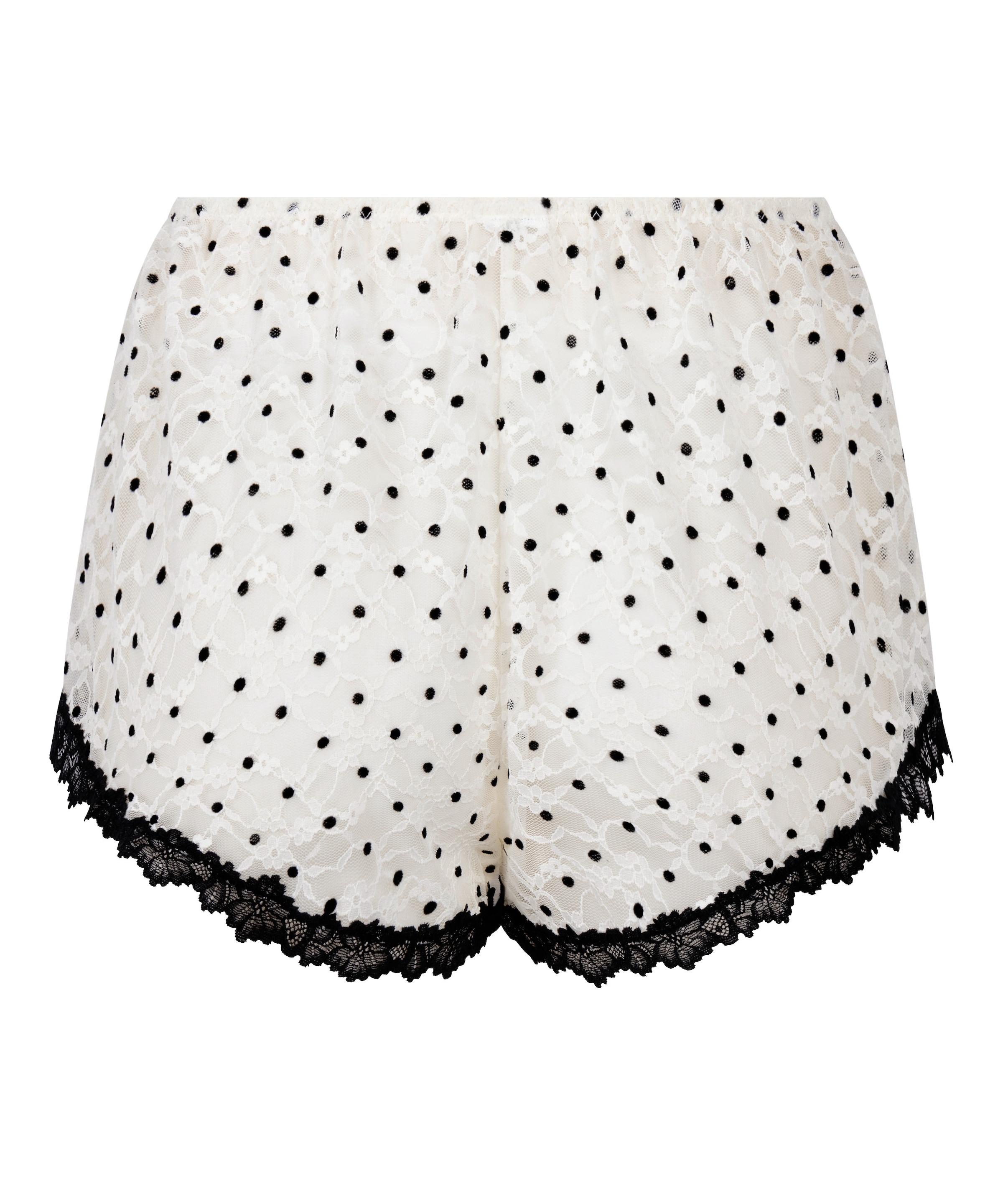 Hunkemöller Korte pyjama 'Dolly' in Wit