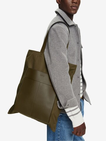 ESPRIT Shopper in Groen: voorkant