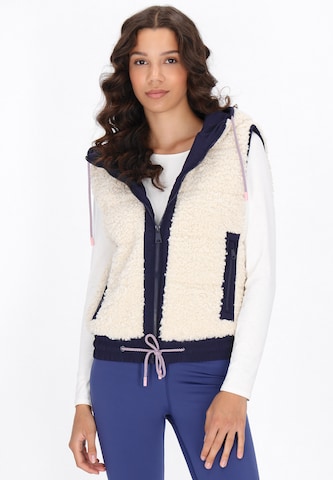 Gilet di myMo ATHLSR in bianco: frontale