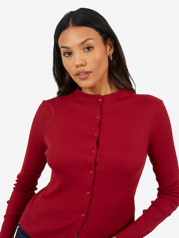 BRAVE SOUL Cardigan i rød