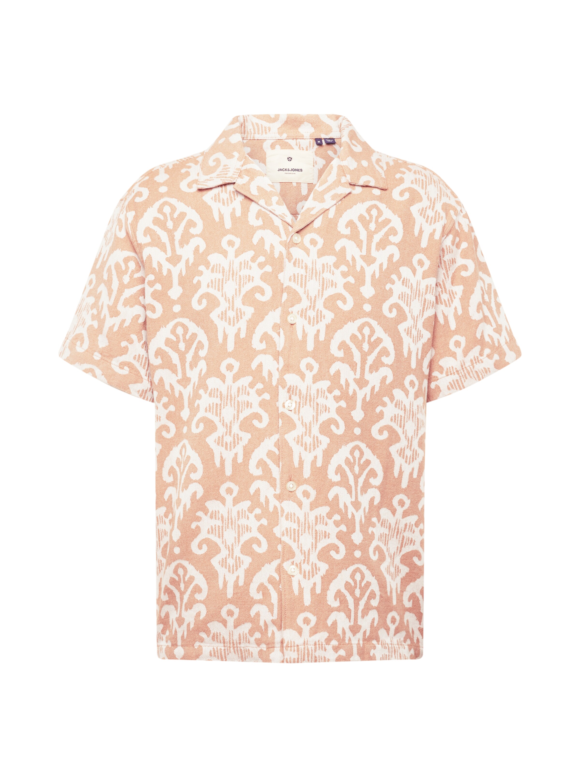 Coupe regular Chemise 'ALIJAH' JACK & JONES en marron : devant