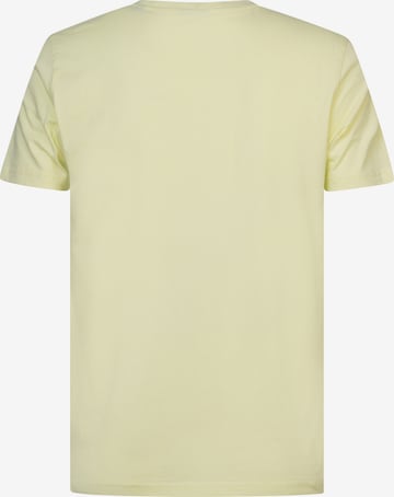 Petrol Industries T-Shirt 'Seashine' in Gelb