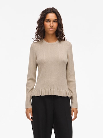 Pull-over 'NORTHY' VILA en beige : devant