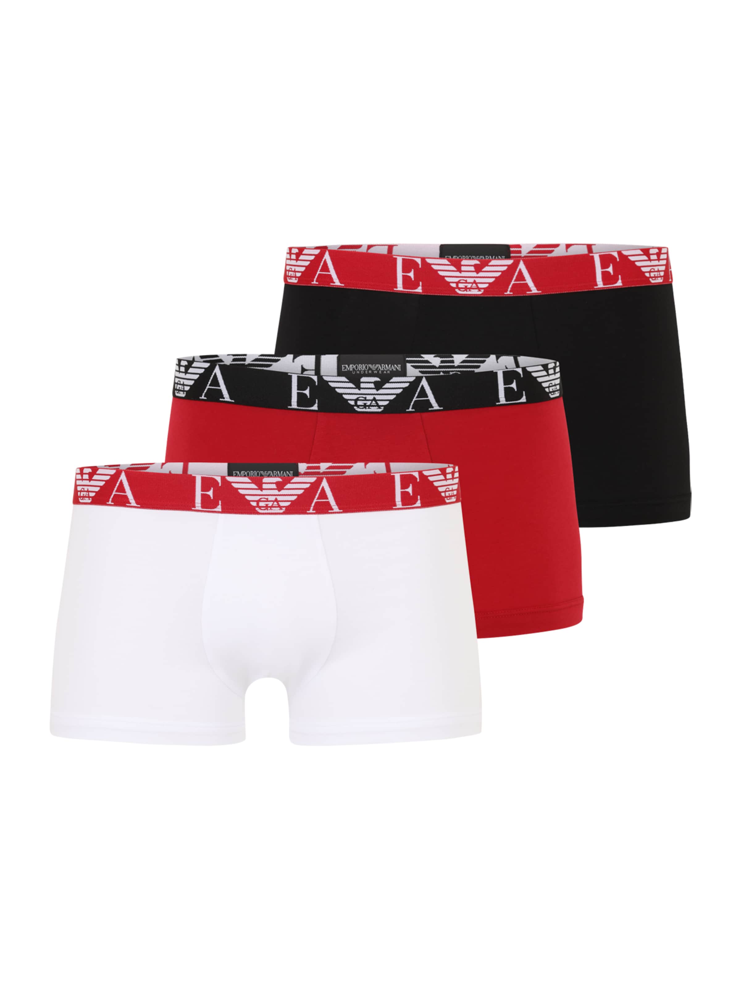 Boxer di Emporio Armani in rosso: frontale