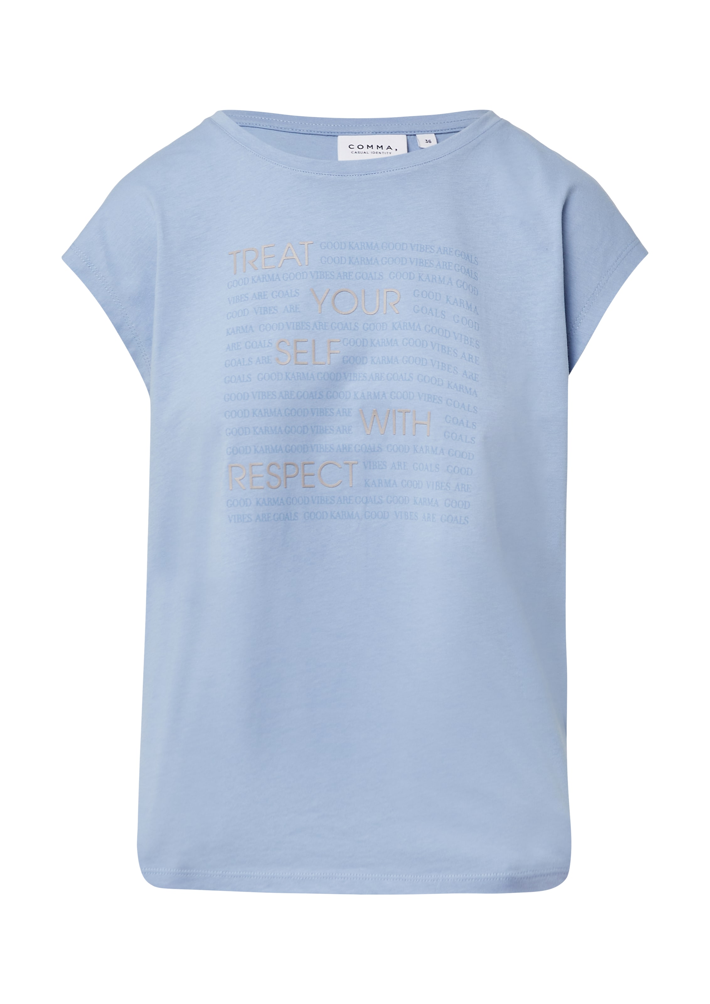 comma casual identity Shirt in Blue: front