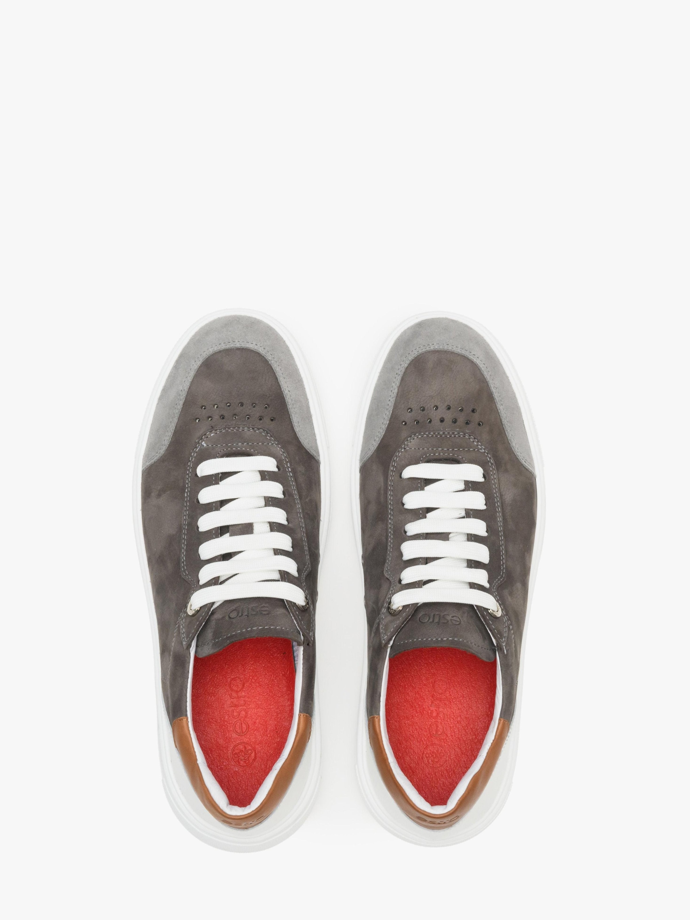 Baskets basses '09-4496' Estro en gris