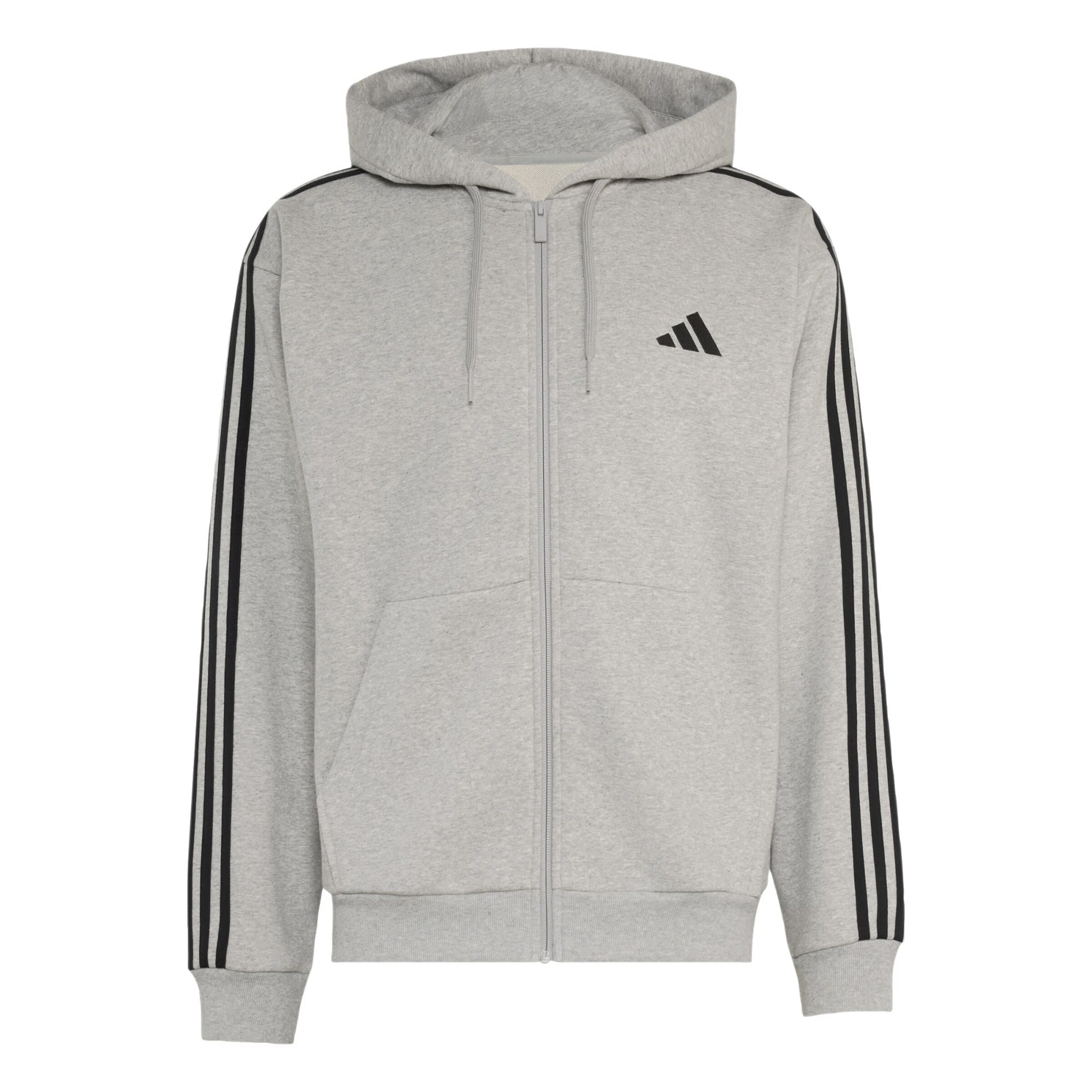 ADIDAS SPORTSWEAR Sportsweatvest 'Essentials' in Grijs: voorkant