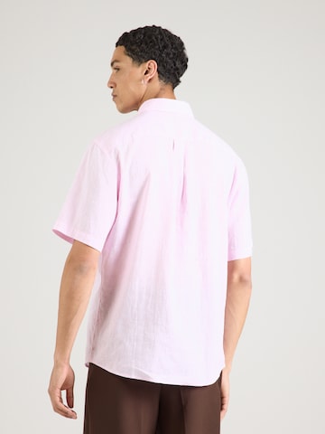 FYNCH-HATTON Regular Fit Hemd in Pink