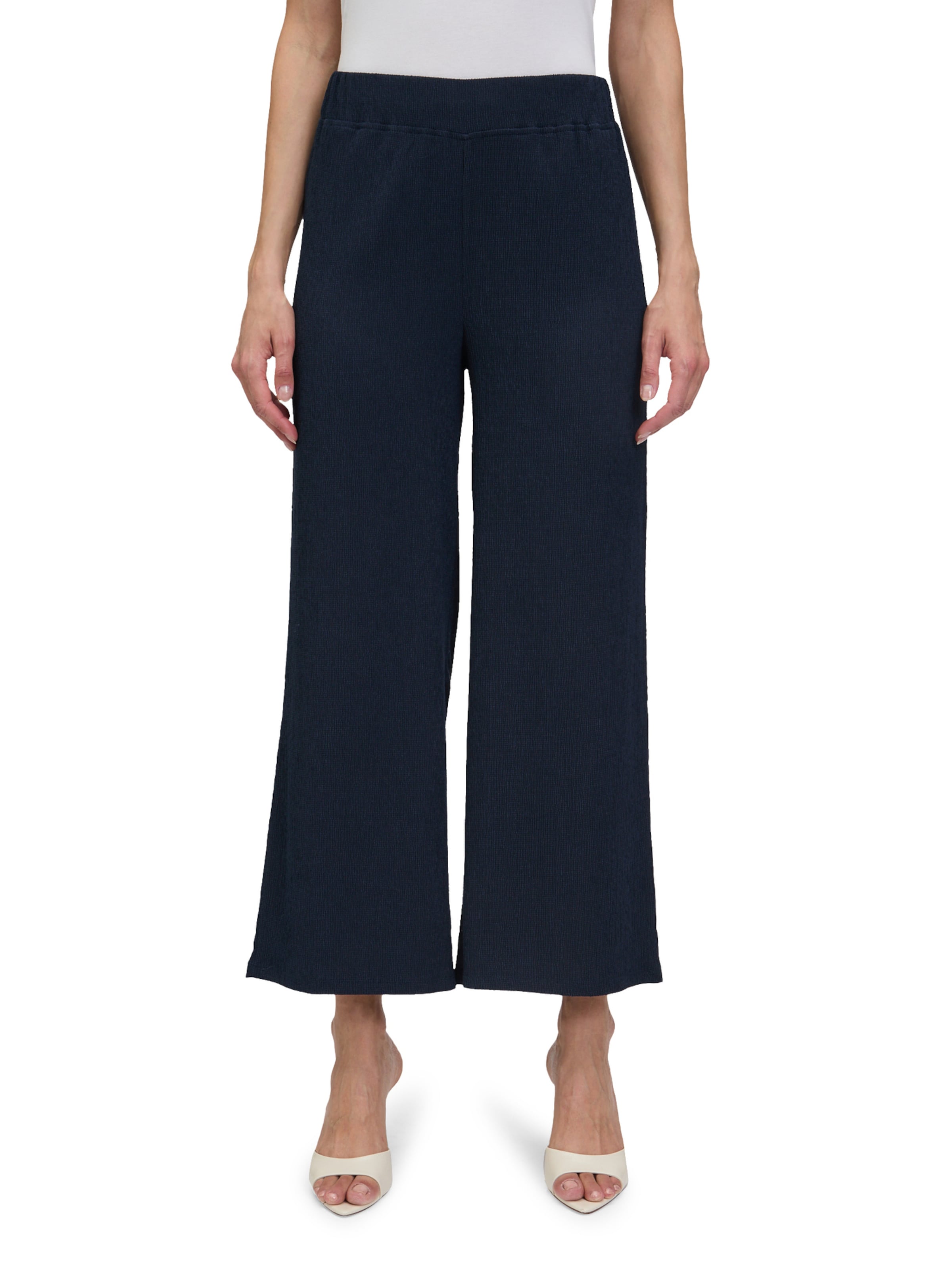 Wide Leg Pantalon Betty Barclay en bleu : devant