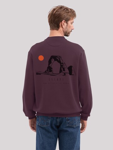 F4NT4STIC Sweatshirt 'Escape Discover the World Savannah' in Brown