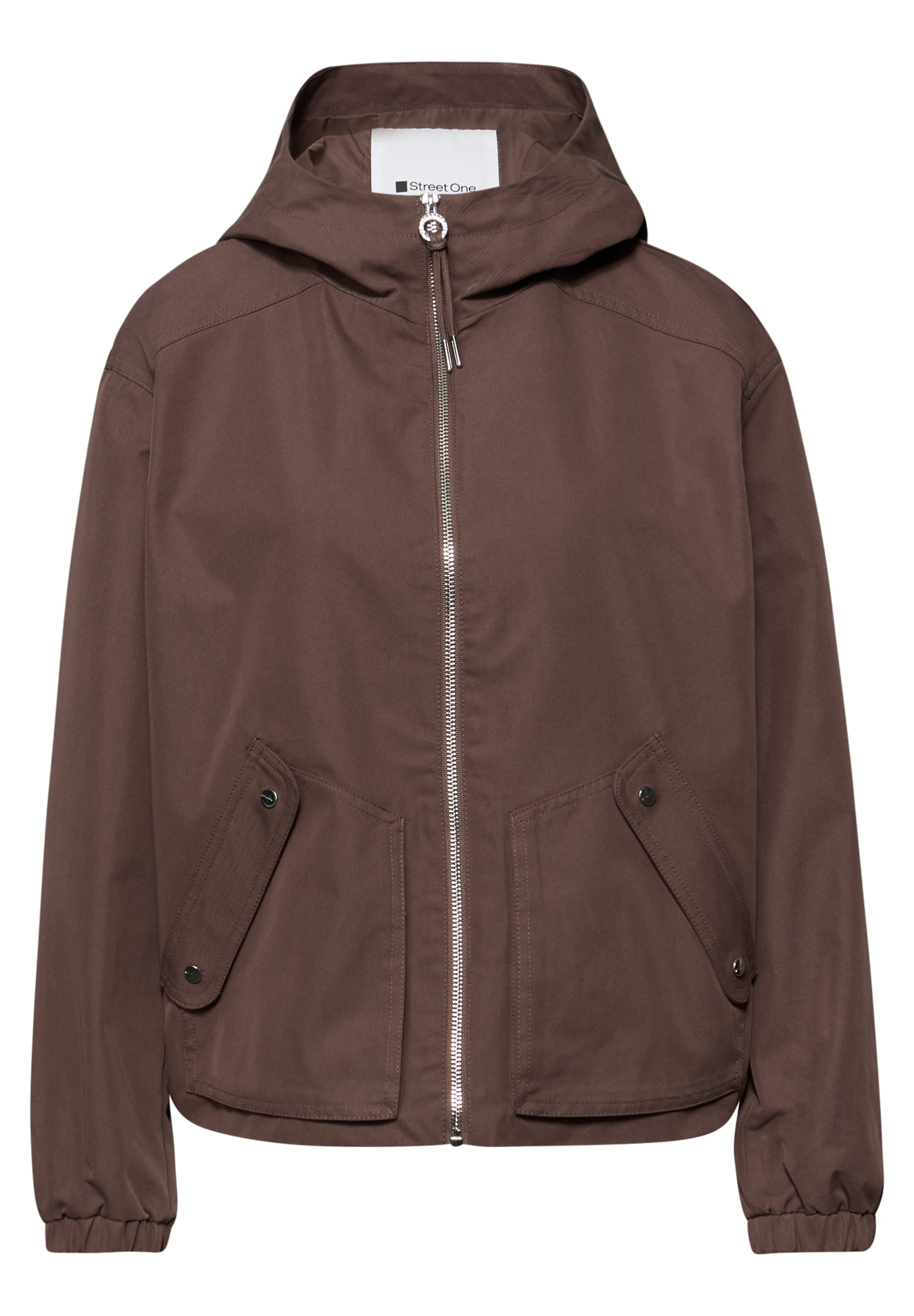 STREET ONE Jacke in dunkelbraun, Produktansicht