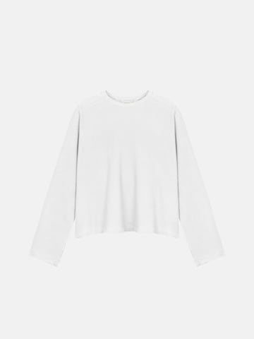 ENRAGE Oversized Shirt 'THERMAL' in White: front