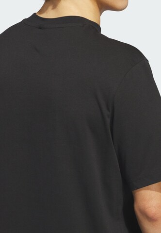 T-Shirt fonctionnel 'Basketball Graphic' ADIDAS PERFORMANCE en noir