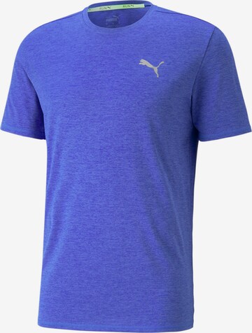 PUMA Performance shirt in Blue: front