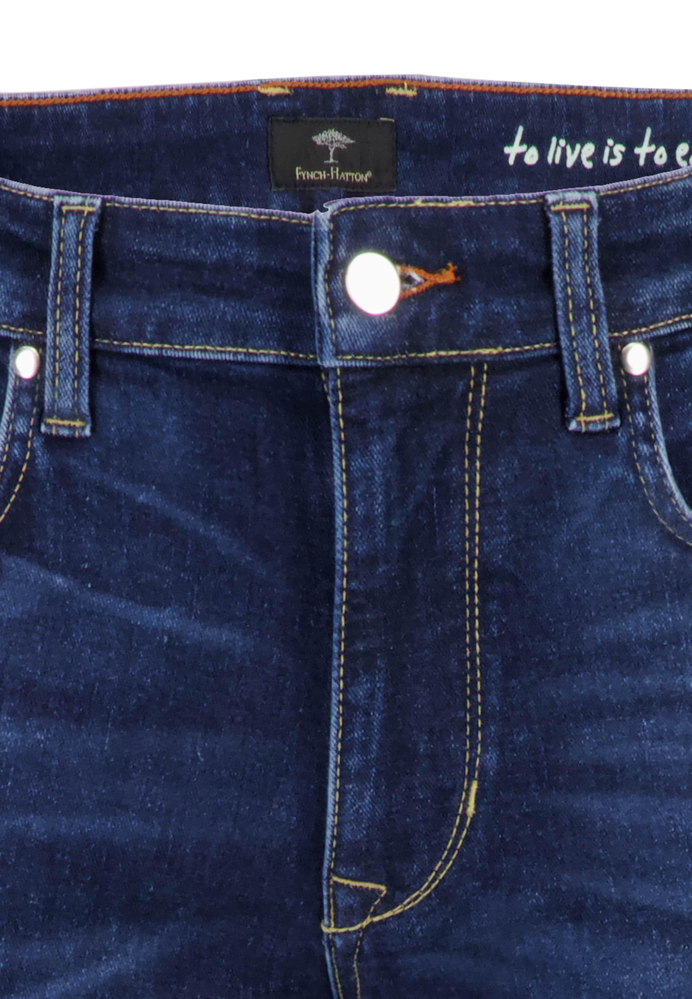 FYNCH-HATTON Slimfit Jeans in Blau