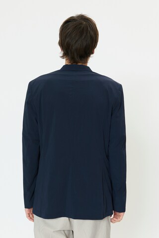 Matinique Regular fit Colbert 'MAcharles' in Blauw