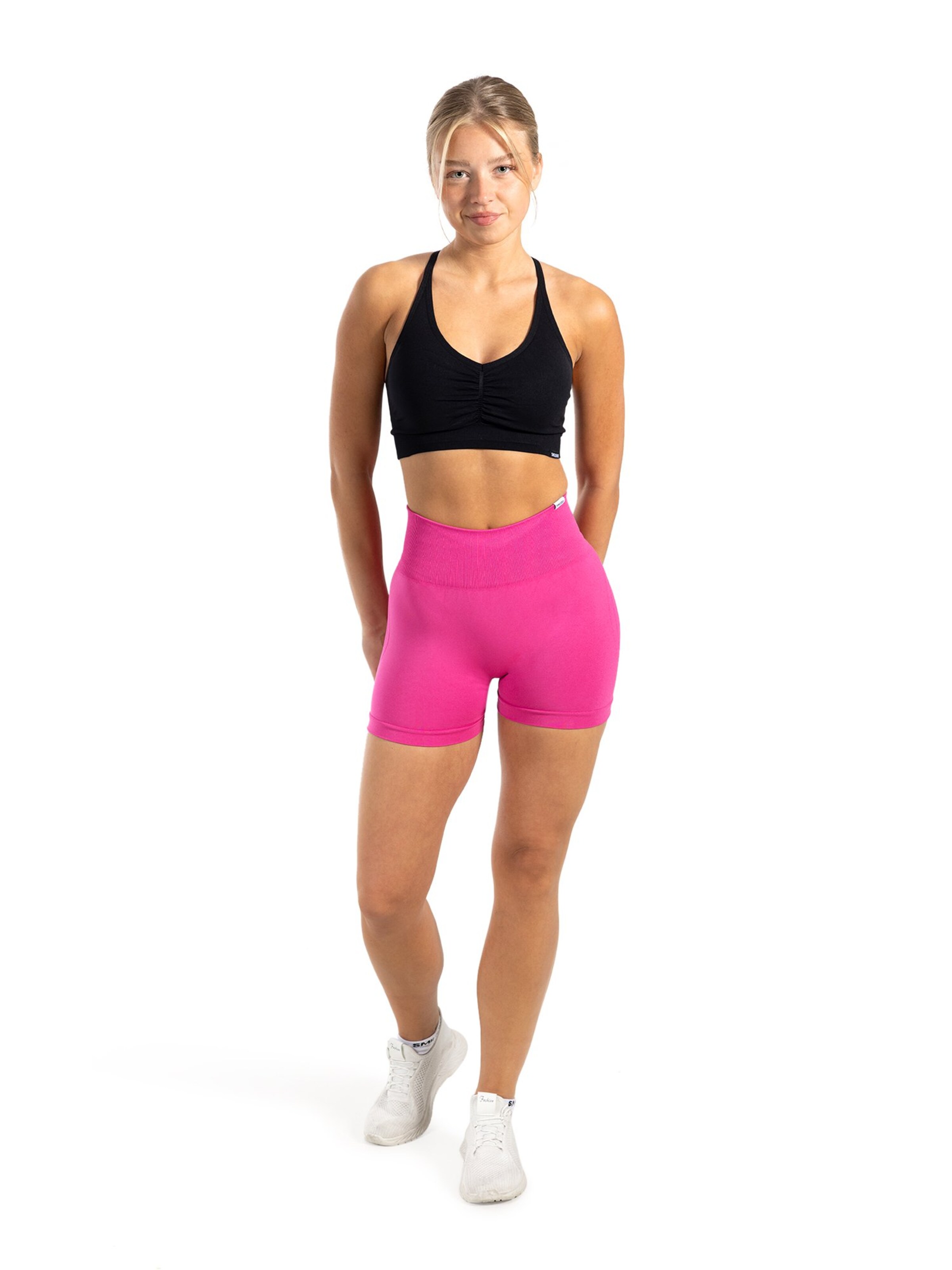 Smilodox Slim fit Workout Pants in Pink