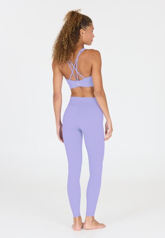 Athlecia Skinny Sports trousers 'Luxe' in Purple