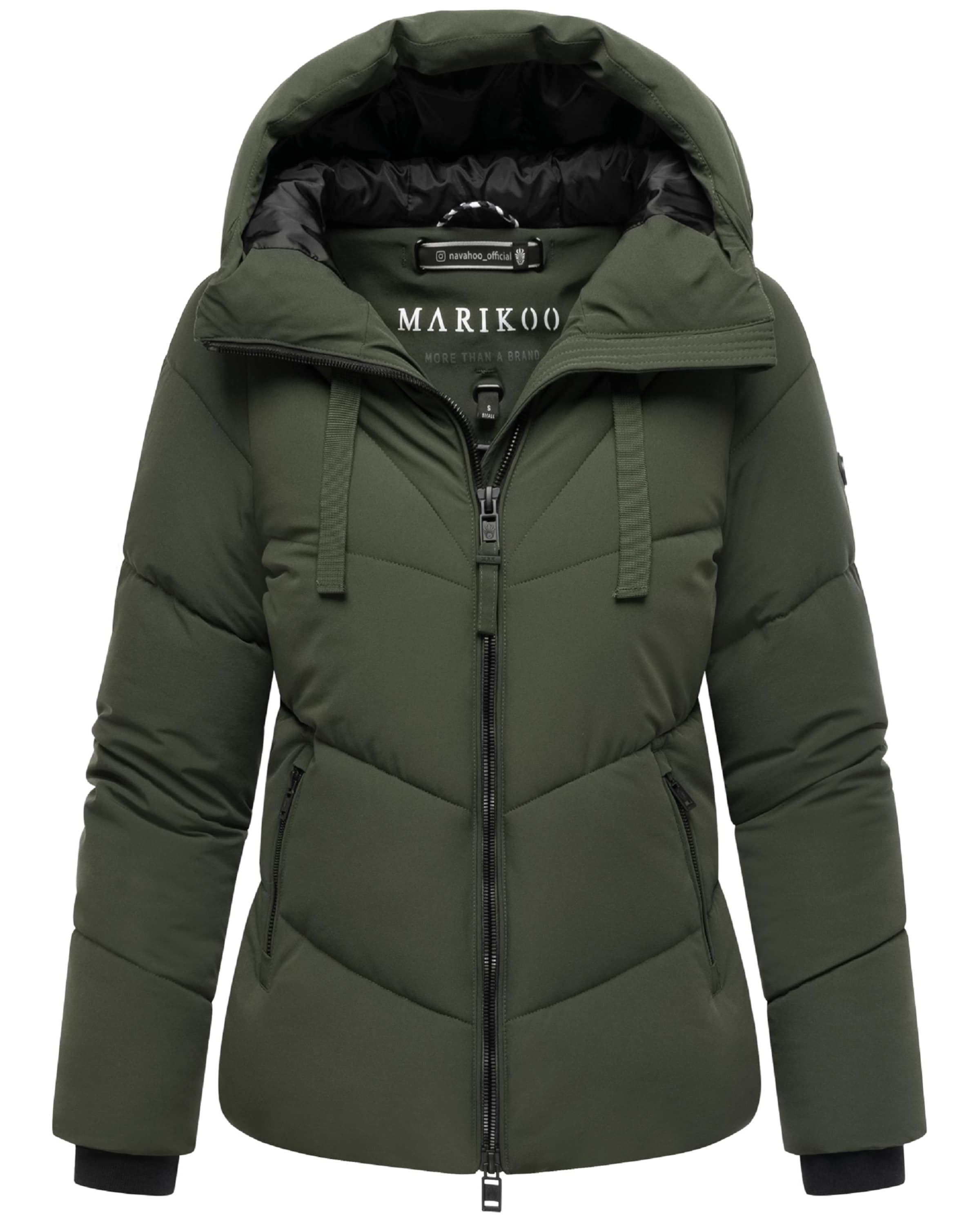 MARIKOO Vinterjakke 'Kwamee 16' i grøn