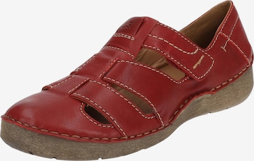JOSEF SEIBEL Classic Flats in Red: front