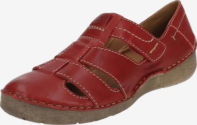 JOSEF SEIBEL Chaussure basse en noisette / rouge foncé, Vue avec produit