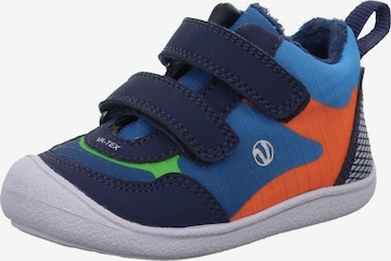 Vado First-Step Shoes 'Minismile Velcro Vatex' in Blue: front