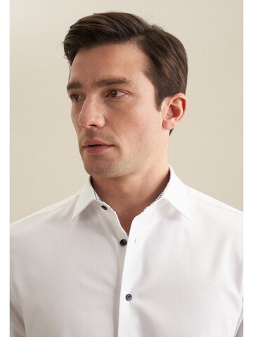 SEIDENSTICKER Slim fit Business Shirt in White