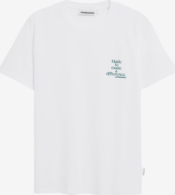ARMEDANGELS T-Shirt JAAMES DIFFERENCE in Weiß: Vorderseite