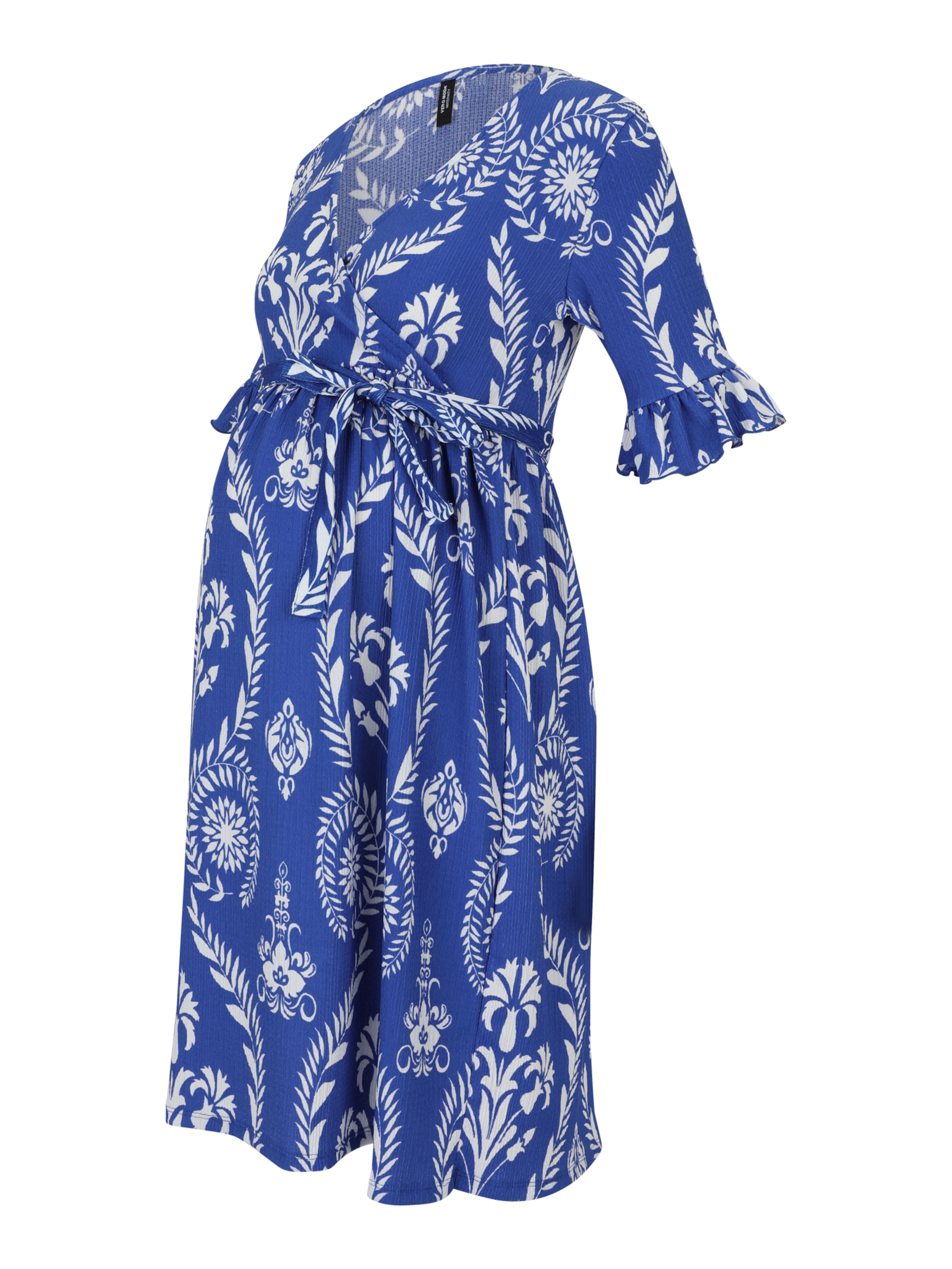 Vero Moda Maternity Kleid 'VMMMerve' in Blau: Vorderseite