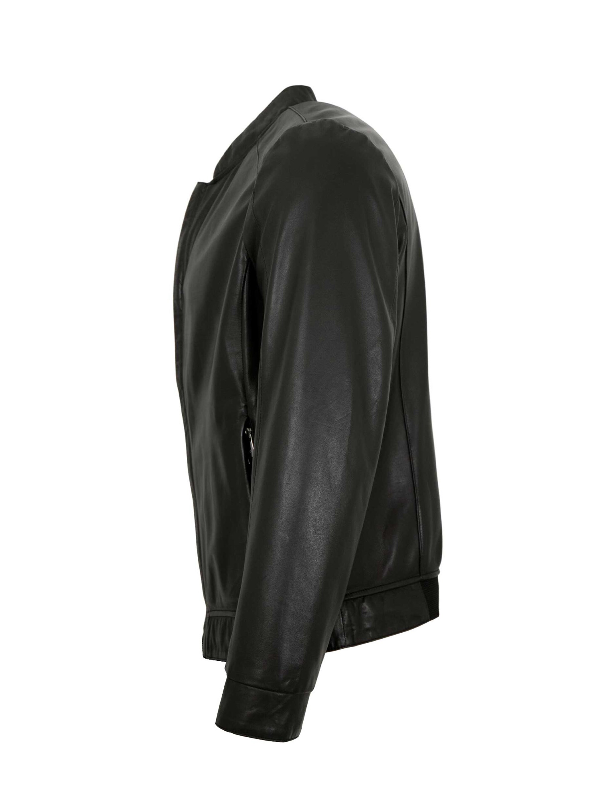 MILESTONE Übergangsjacke 'MSLeandro'‌‌‌‌‌‌‌‌‌‌ in Schwarz