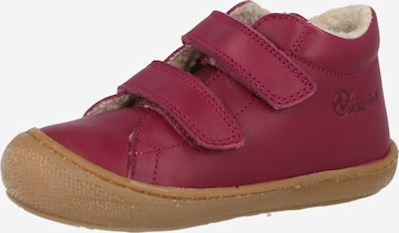 NATURINO First-step shoe 'COCOON SPAZZ' in Red: front