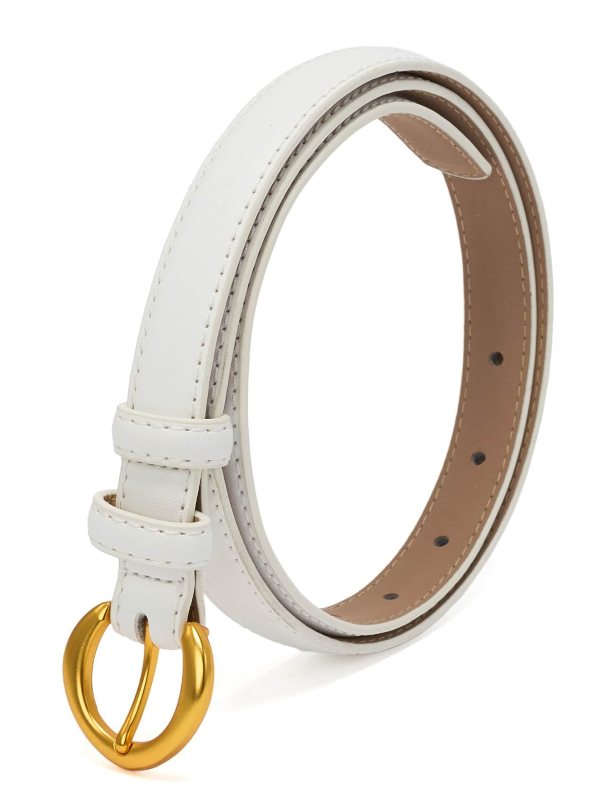 jolar Belt 'ELEGENT' in White: front