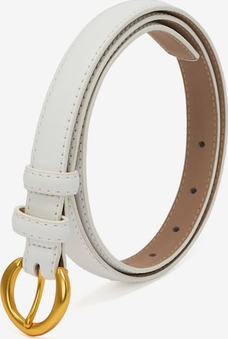 jolar Belt 'ELEGENT' in White: front